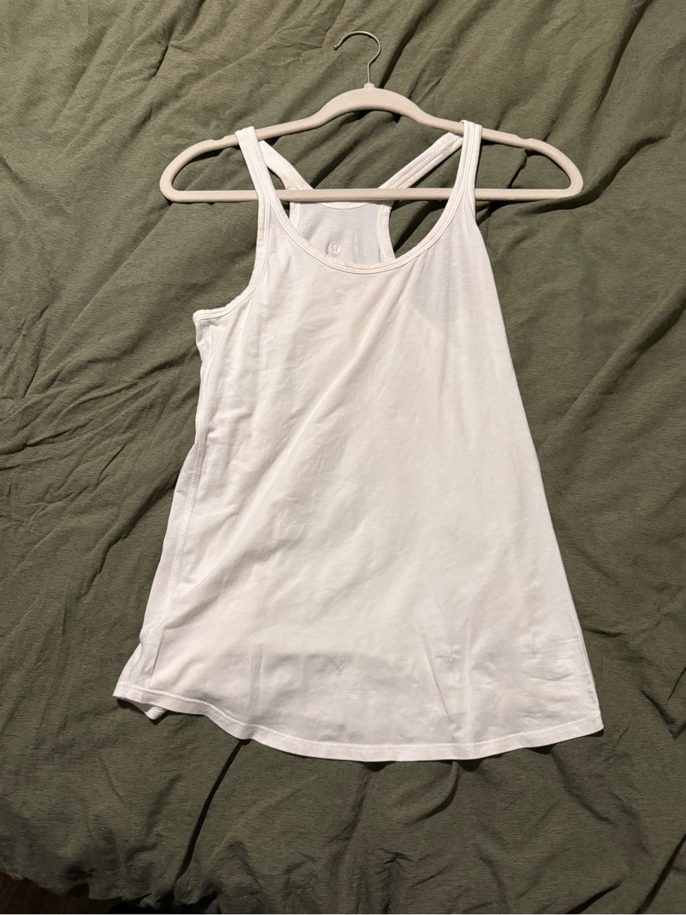 lululemon athletica White Racerback Tank